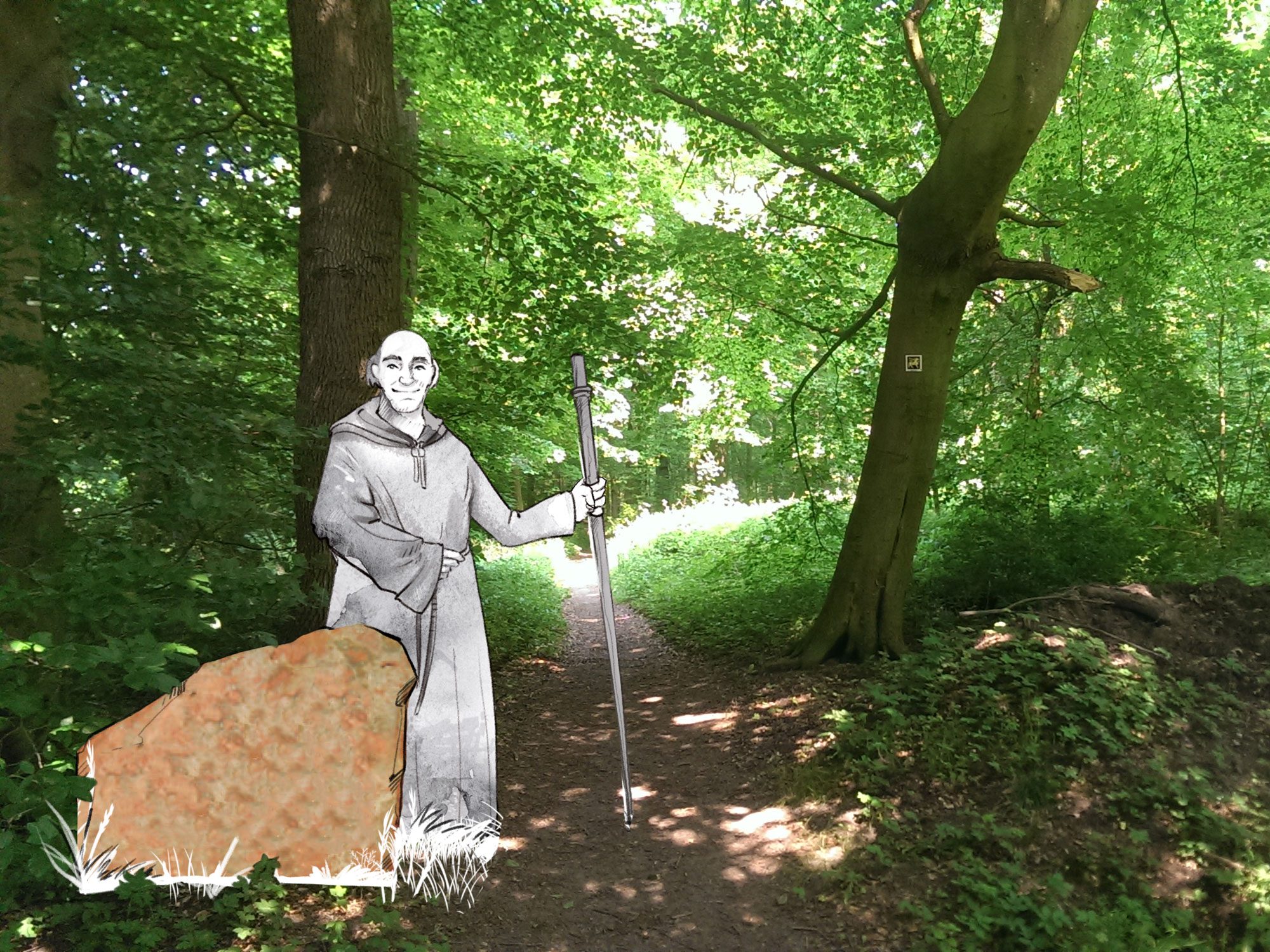 Wanderweg Mönch